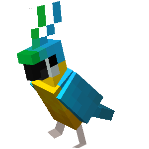 blue yellow parrot blue yellow parrot